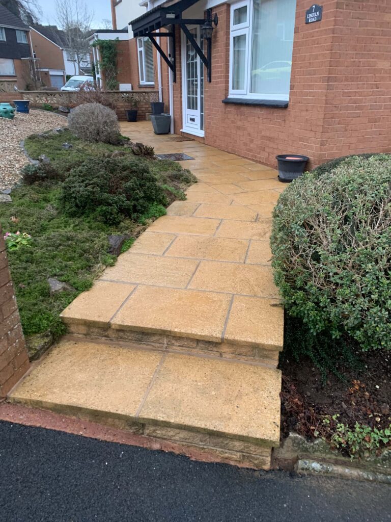 Paths & Steps Cleaning In & Around Exeter - Devon Path Cleaning