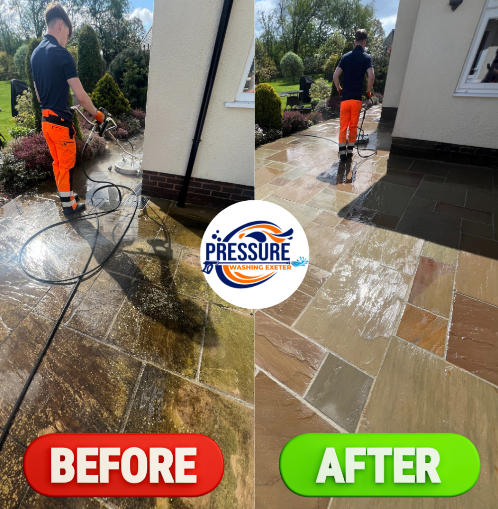 Pressure Washing in Alphington, Exeter