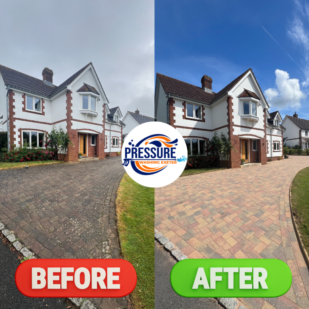 Driveway Cleaning in Clyst Honiton