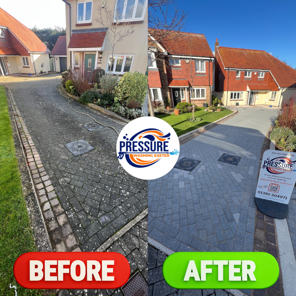 Driveway Cleaning In Budleigh Salterton