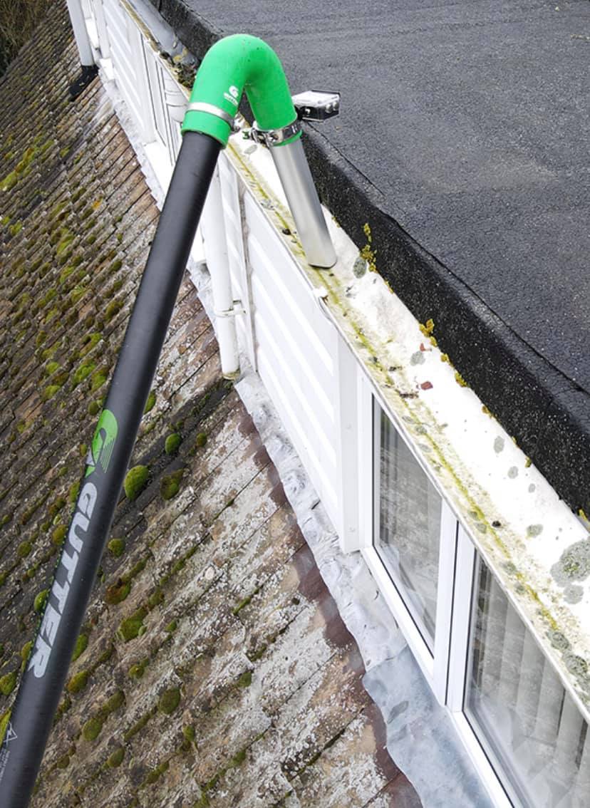 Gutter Cleaning Sidmouth — Professional Gutter Cleaning Service Gutter Cleaning Sidmouth — example of professional gutter cleaning on a residential property