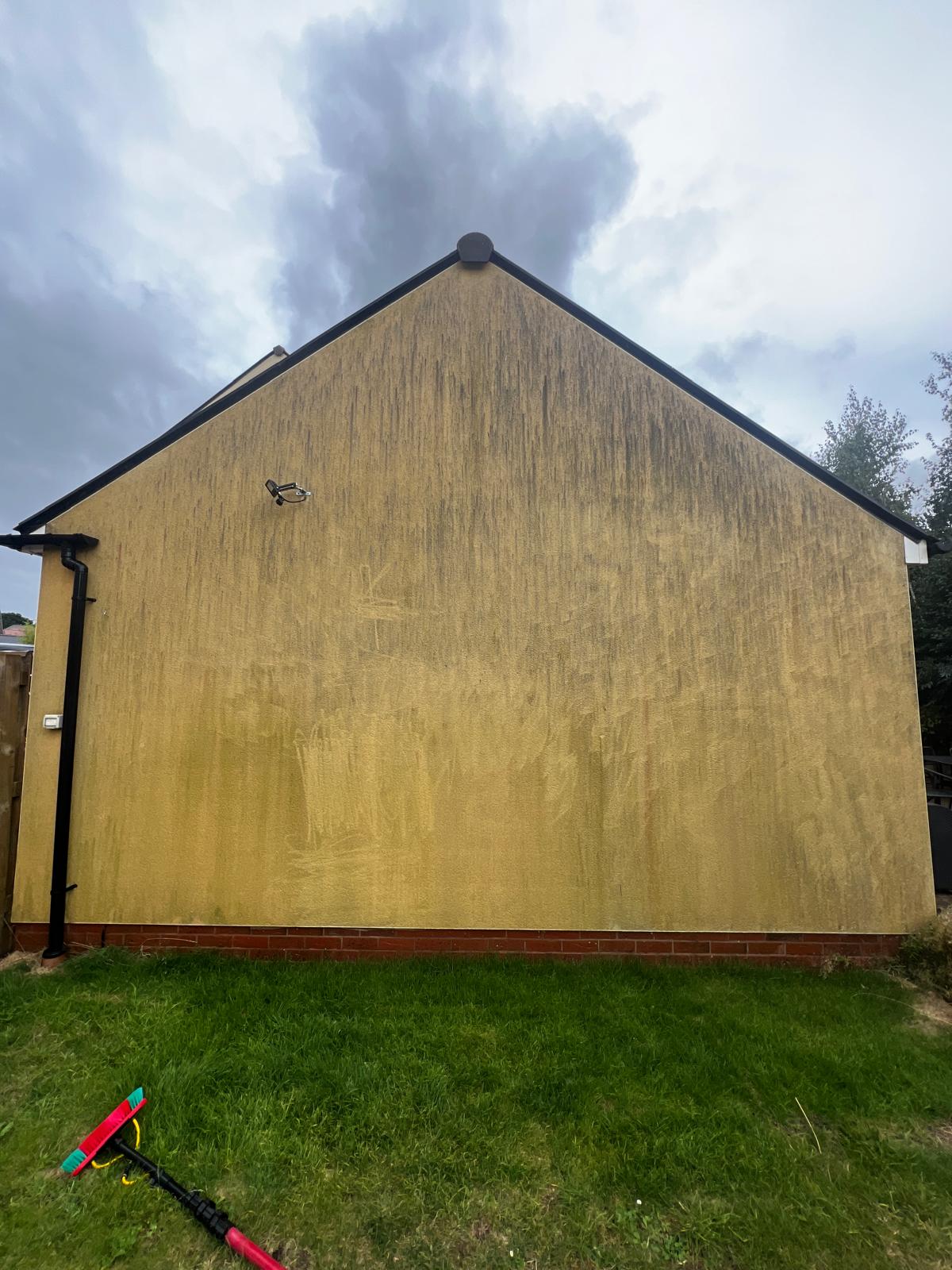 Render Cleaning Sidmouth - Before Render Cleaning Sidmouth - wall before cleaning