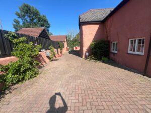 Block Paved Driveway Cleaning in Clyst St Mary