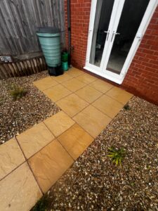 Paved Patio Cleaning In Crediton