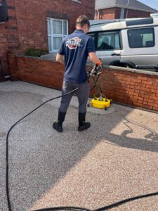 Resin Bound Driveway Cleaning in Exeter