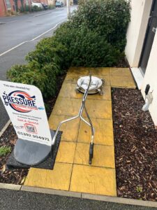 Paved Path Pressure jet Washing Exmouth