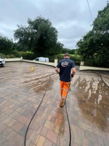 Block Paving Cleaning in Stoke Canon
