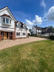 Paving Jet Washed Ebford