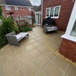 Paved Patio Pressure Washing in Aylesbeare