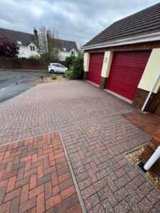 Block Paved Driveway Pressure Washing in Okehampton