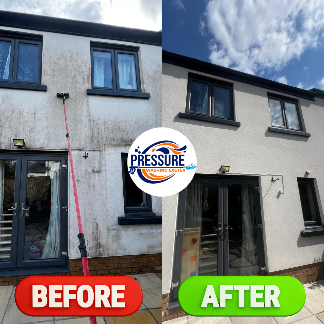 Render and wall cleaning projects across East Devon and Exmouth