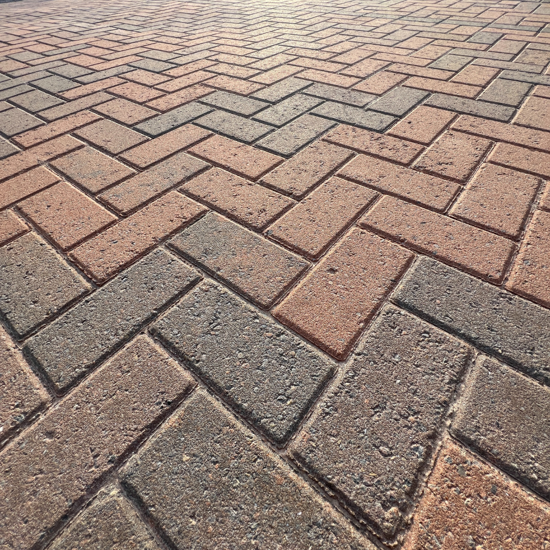 Clean driveway surface after pressure washing in Exeter
