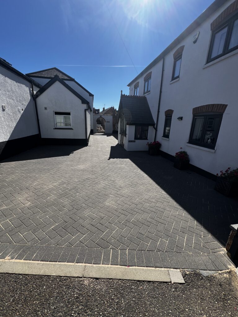 Driveway cleaning - Exwick road - After photo
