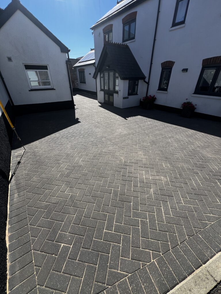 Driveway cleaning - Exwick road - After photo